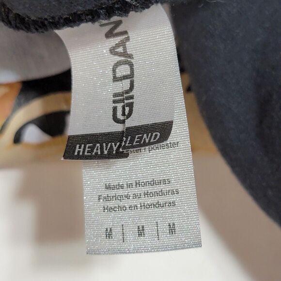 Gildan Crew Neck LS Sweatshirt Jingle Bell "Rock" Black - Size Medium - Picture 4 of 4